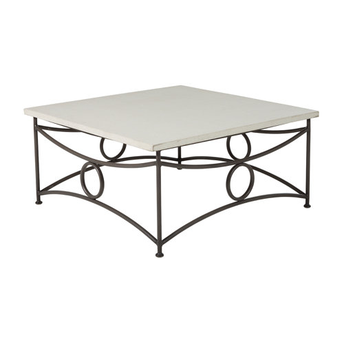 Summer Classics Trestle Outdoor Square Coffee Table Perigold